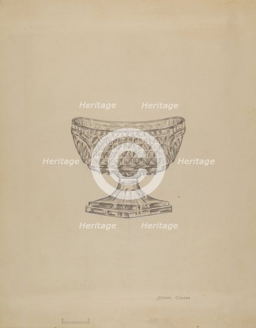 Salt Dip, c. 1936. Creator: John Dana.