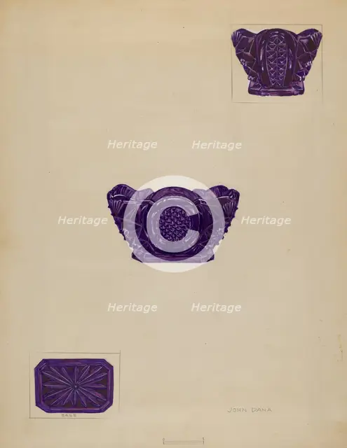 Salt Dip, c. 1936. Creator: John Dana.