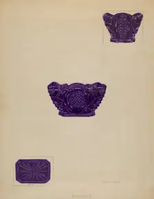 Salt Dip, c. 1936. Creator: John Dana