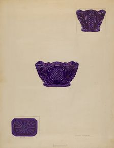 Salt Dip, c. 1936. Creator: John Dana