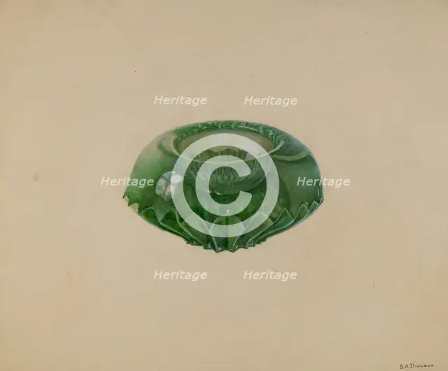 Salt Dip, c. 1938. Creator: Byron Dingman.