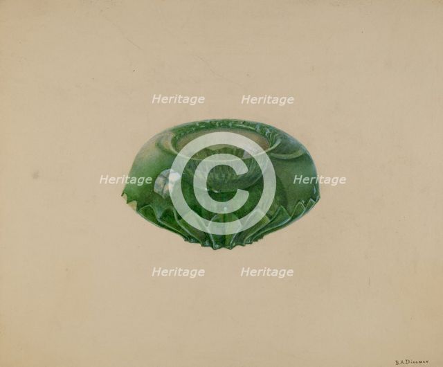 Salt Dip, c. 1938. Creator: Byron Dingman.