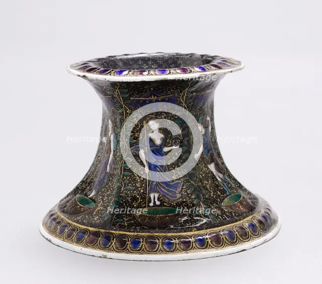 Salt Dish, early 1600s. Creator: Jean Limousin (French, 1528-c. 1610).