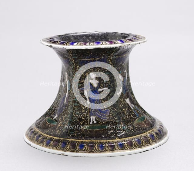 Salt Dish, early 1600s. Creator: Jean Limousin (French, 1528-c. 1610).