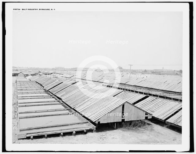 Salt industry, Syracuse, N.Y., (1905?). Creator: Unknown.