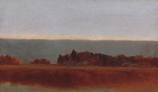 Salt Meadow in October, 1872. Creator: John Frederick Kensett