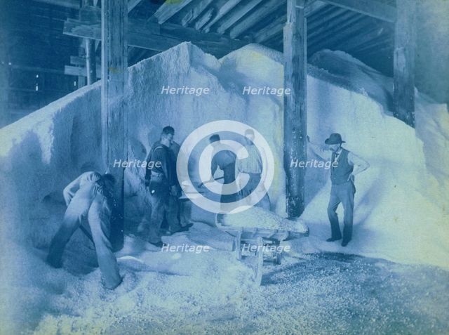 Salt mines, c1893. Creator: Frances Benjamin Johnston.
