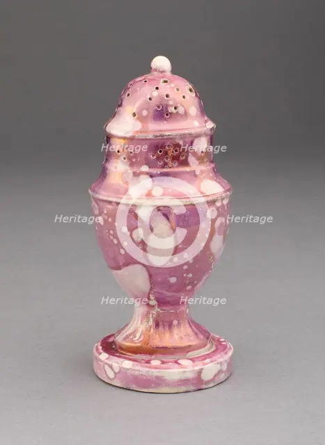 Salt or Pepper, Sunderland, 1810/20. Creator: Unknown.