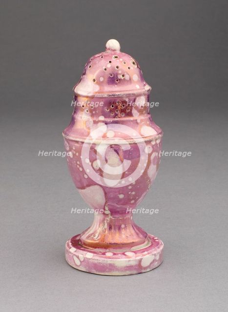 Salt or Pepper, Sunderland, 1810/20. Creator: Unknown.