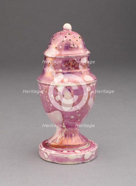 Salt or Pepper, Sunderland, 1810/20. Creator: Unknown.