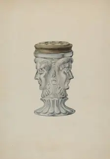 Salt Shaker, 1935/1942. Creator: Wellington Blewett