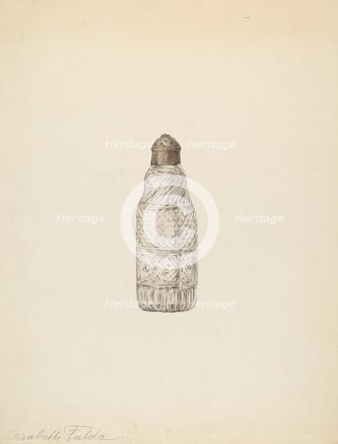 Salt Shaker, c. 1939. Creator: Elisabeth Fulda.
