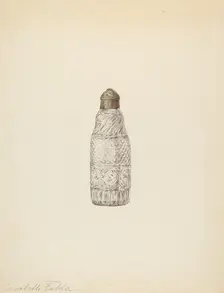 Salt Shaker, c. 1939. Creator: Elisabeth Fulda