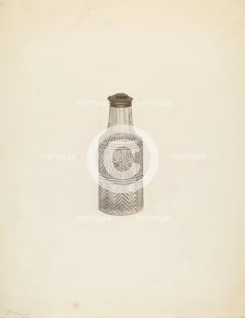 Salt Shaker, c. 1939. Creator: Michael Fenga.