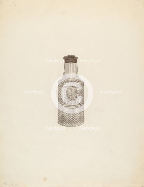 Salt Shaker, c. 1939. Creator: Michael Fenga.