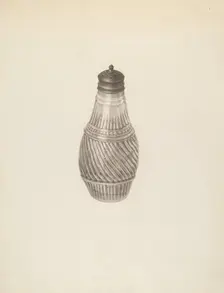 Salt Shaker, c. 1939. Creator: Palmyra Pimentel