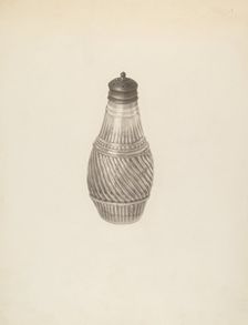 Salt Shaker, c. 1939. Creator: Palmyra Pimentel