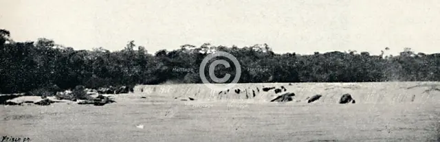 'Salto Grande (Rio Paranapanema)', 1895. Artist: Francisco Henszler.