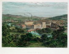 Saltaire, Yorkshire, 19th century. Creator: Unknown