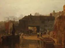 Saltash with the Water Ferry, Cornwall, 1811. Creator: JMW Turner
