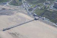 Saltburn Pier and Saltburn Cliff Railway, Redcar and Cleveland, 2016. Creator: Dave MacLeod