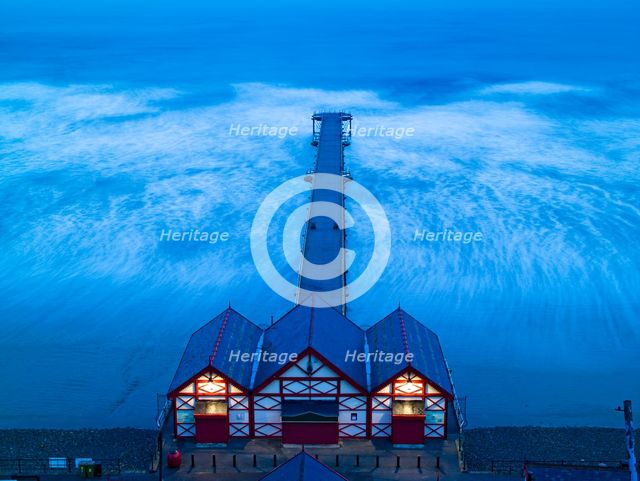 Saltburn Pier, North Yorkshire, 2007. Creator: Mike Kipling.