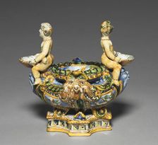 Saltcellar, c. 1550-1600. Creator: Unknown