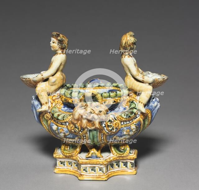 Saltcellar, c. 1550-1600. Creator: Unknown.