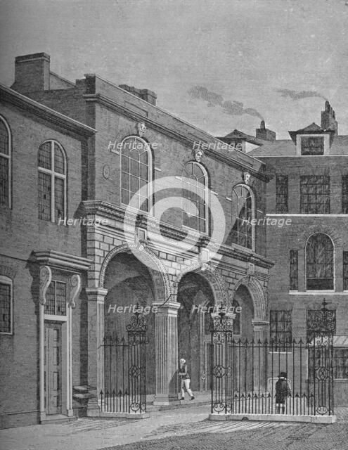 Salters' Hall, City of London, 1822 (1911). Artist: Thomas Hosmer Shepherd.