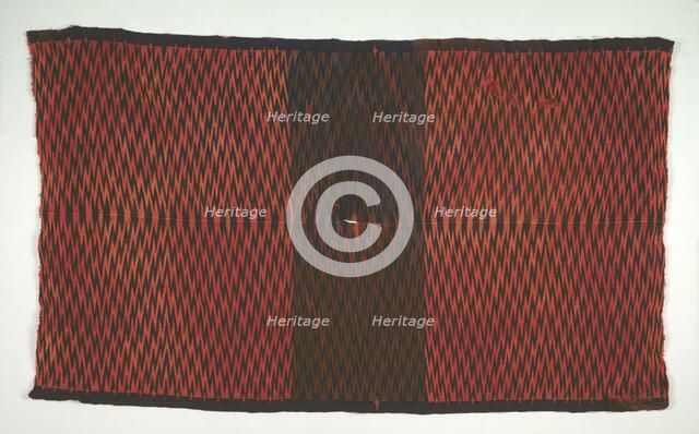 Saltillo Style Blanket/ Sarape, c. 1870. Creator: Unknown.