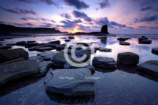 Saltwick Bay, North Yorkshire, 2005. Artist: Mike Kipling.