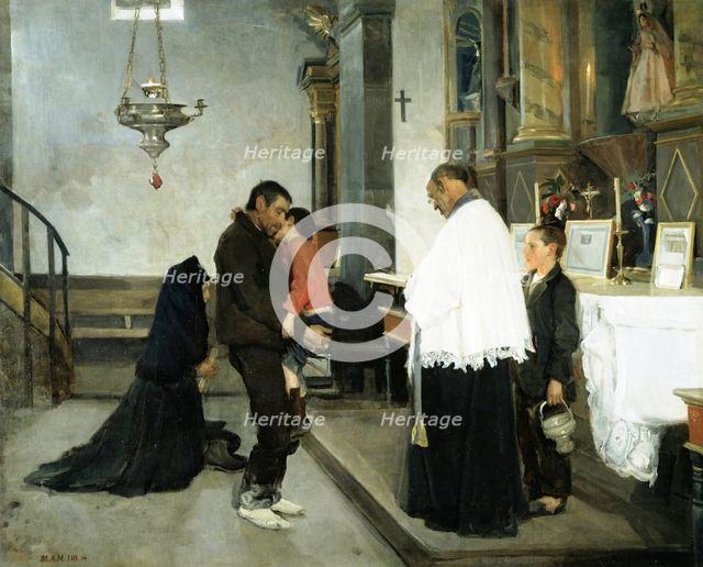 Salus infirmorum, 1896. Creator: Luis Menéndez Pidal.