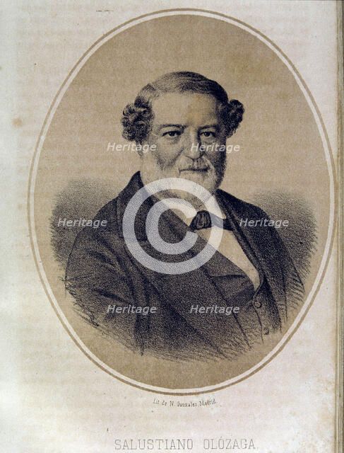 Salustiano Olózaga (1805-1873), Spanish politician.