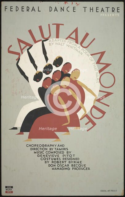 Salut au Monde, New York, 1936. Creator: Unknown.