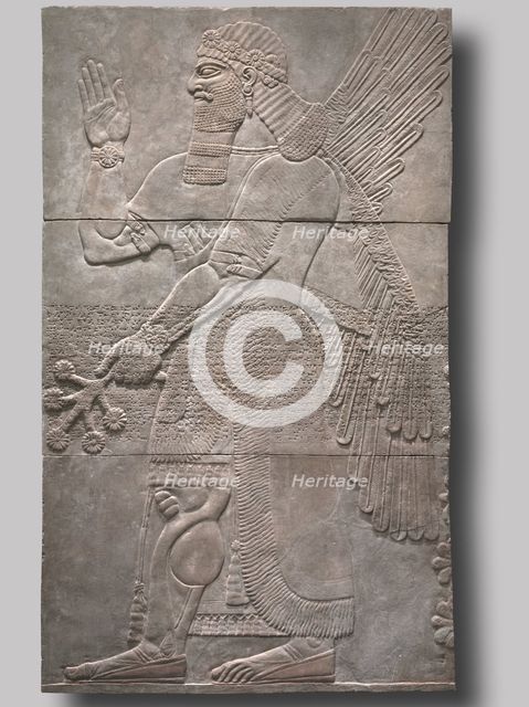 Saluting Protective Spirit, 883-859 BC. Creator: Unknown.