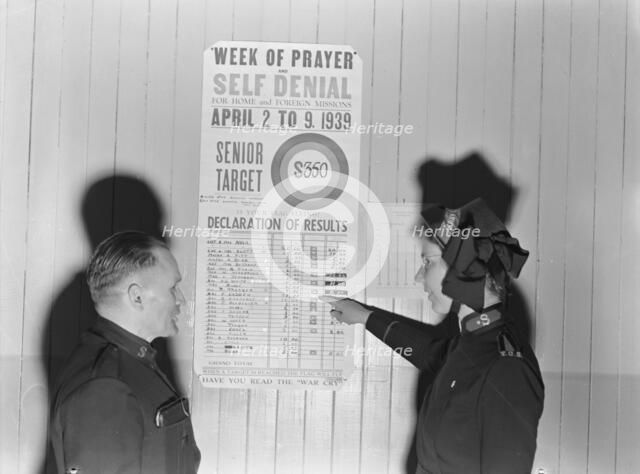 Salvation Army, San Francisco, California, 1939. Creator: Dorothea Lange.