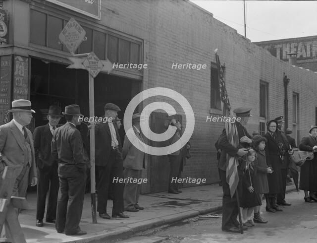 Salvation Army, San Francisco, California, 1939. Creator: Dorothea Lange.