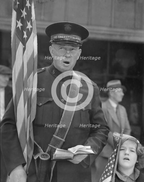 Salvation Army, San Francisco, California, 1939. Creator: Dorothea Lange.