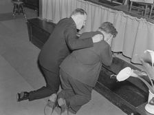 Salvation Army, San Francisco, California, 1939. Creator: Dorothea Lange