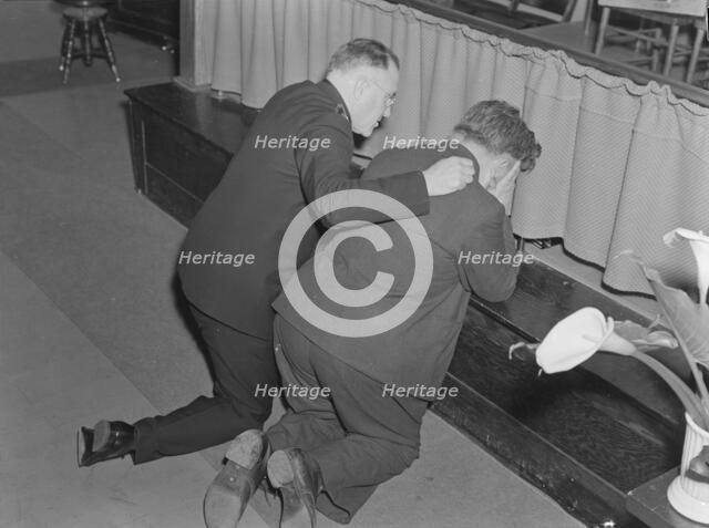 Salvation Army, San Francisco, California, 1939. Creator: Dorothea Lange.