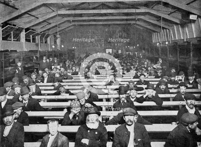 Salvation Army shelter, Blackfriars, London, early 20th century. Artist: Unknown