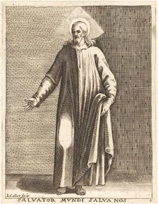 Salvator Mundi, 1608/1611. Creator: Jacques Callot
