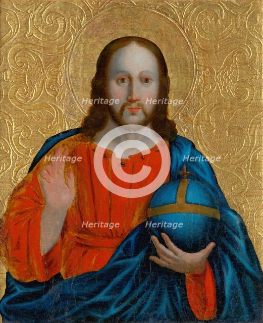 Salvator Mundi, 1810-1830. Creator: János Rombauer.