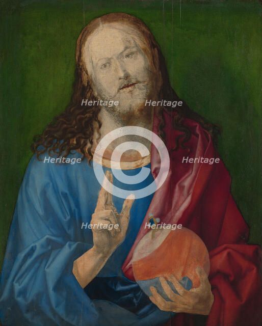 Salvator Mundi, ca. 1505. Creator: Albrecht Durer.