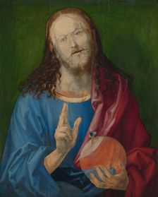 Salvator Mundi, ca. 1505. Creator: Albrecht Durer