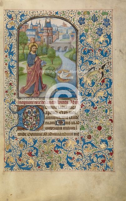 Salvator Mundi; Arenberg Hours; The Savior of the World, early 1460s. Creator: Willem Vrelant.
