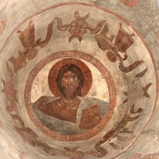 Salvator Mundi (Saviour of the World), 1378. Artist: Theophanes the Greek (ca. 1340-ca. 1410)