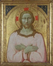 Salvator Mundi (Saviour of the World), 1442-1443. Creator: Sano di Pietro (1406-1481)