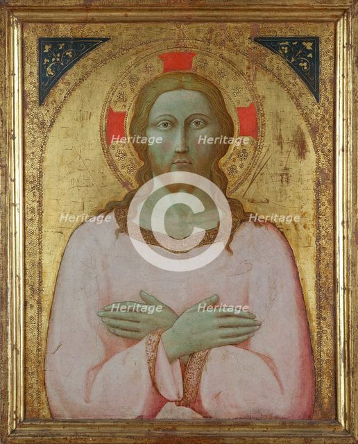 Salvator Mundi (Saviour of the World), 1442-1443. Creator: Sano di Pietro (1406-1481).