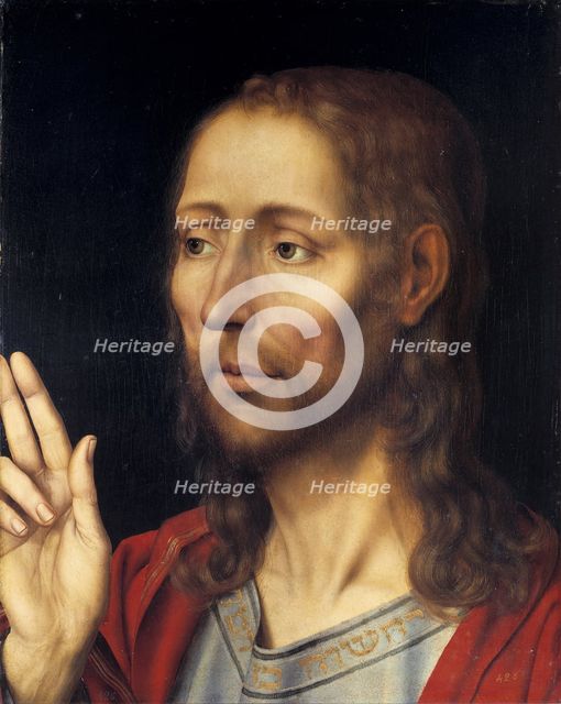 Salvator Mundi (Saviour of the World). Artist: Massys, Quentin (1466–1530)